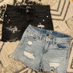 2 Pairs Shorts Size 10/12